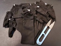New 1/12 Gomez Kungfu Chinese Tunic Suit Clothes Set 6” DIY Model Accessory