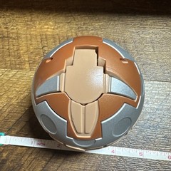 Bakugan Primo Vulcan Tan Subterra Large Deka Display Figure 620 G With 5 Cards