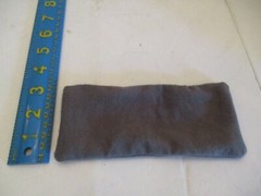 1/6 scale action figures. Horse saddle blanket GREY (blanket only)