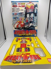 1990 Bandai Japan DX Sentai Fiveman FiveRobo & Star In Box Set Chogokin Godaikin