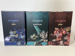 TFC Toys Hades Combiner Set (Third Party Leokaiser) Open In-Box