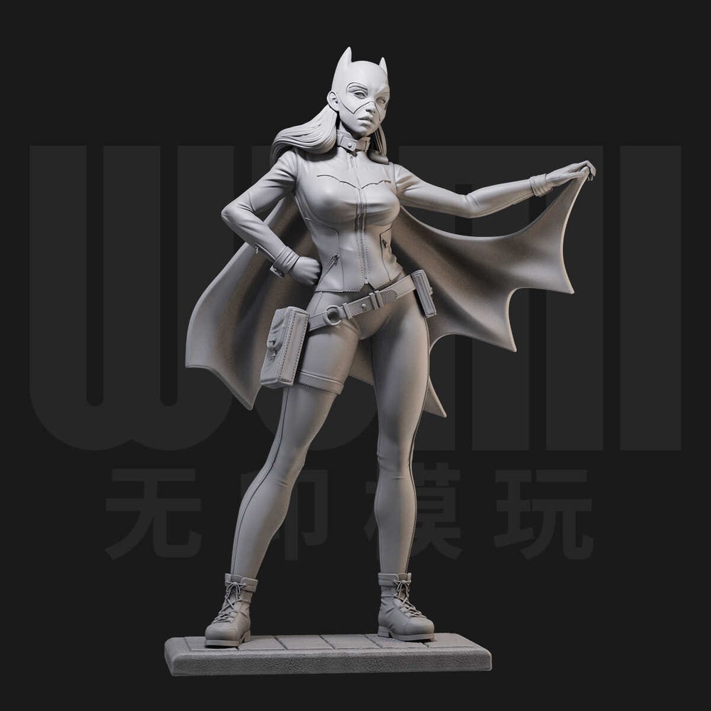 1/24 Batgirl Batman Scene Prop Miniture Figure Doll Display Statue Model Toy