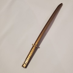Vtg Mighty Morphin Power Rangers Deluxe Ninjor SWORD Gold Ninja Weapon Part MMPR