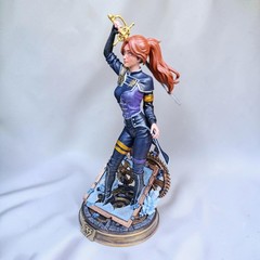 Fanart figure Maelle airbrush painted 9.8 inch Adult 17+