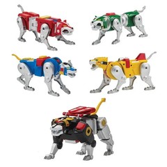 Voltron 1984 Classic Legendary Voltron Lion Figure 5 Pack