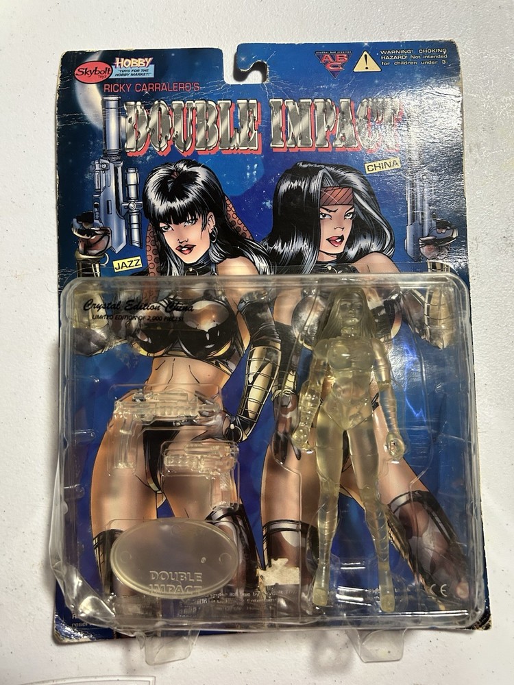 Skybolt Toyz 1998 Double Impact Crystal Limited Edition Jazz Figure New