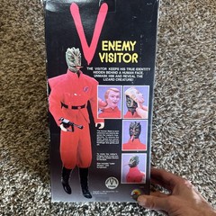 1984 LJN V The Series Enemy Visitor Action Figure MIB Rare Vintage Sci-Fi