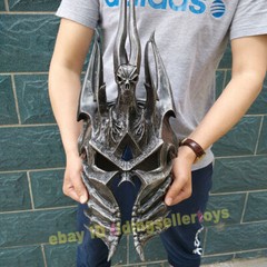 WOW Helm of Domination Lich King Death Knights 1:1 Life Size Helmet Prop Model