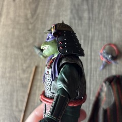 TMNT NECA Samurai Donatello Movie 3 Turtle Figure