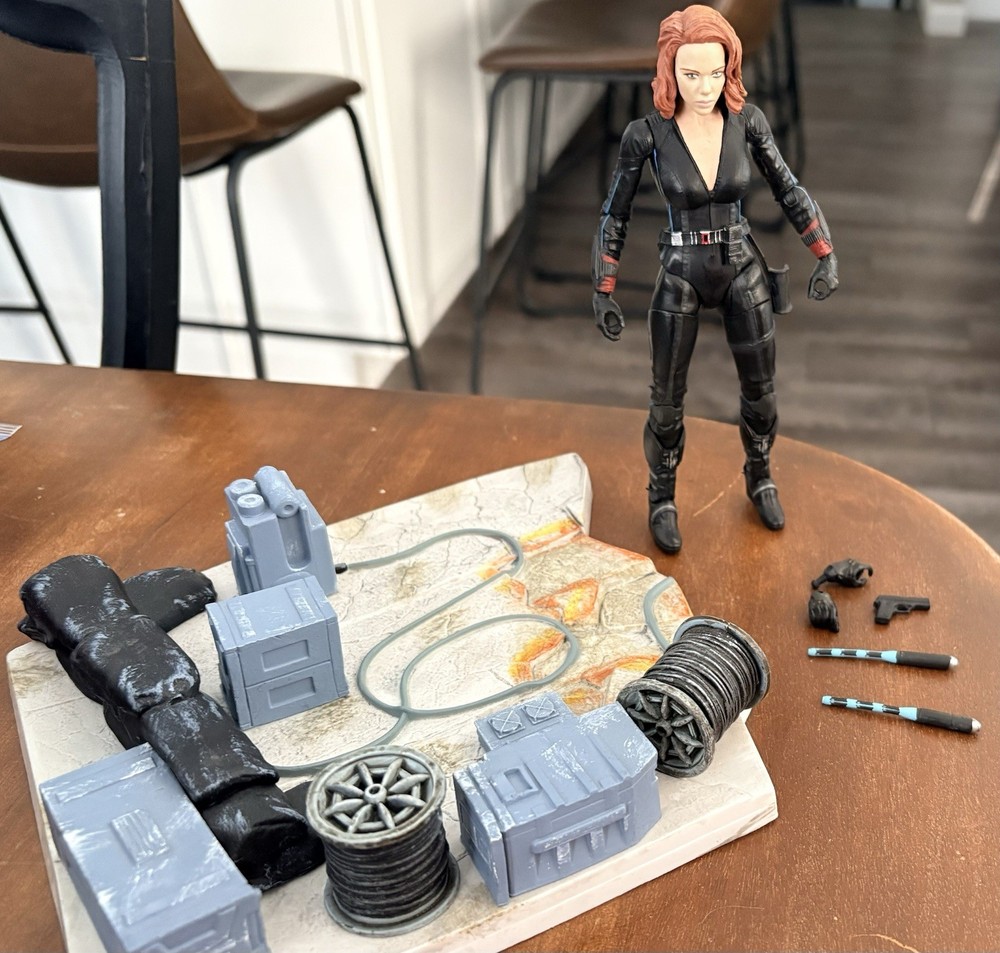 Marvel Diamond Select 6.5” Black Widow 2015 Avengers Age of Ultron 1:10 Figure