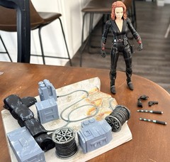 Marvel Diamond Select 6.5” Black Widow 2015 Avengers Age of Ultron 1:10 Figure