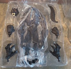 LooseCollector The Crypt Great Wolves Complete Set of 4 Figures Used