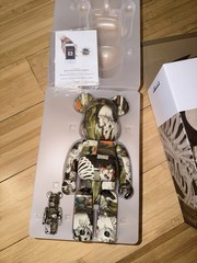 Authentic Medicom BE@RBRICK Utagawa Kuniyoshi haunted Old Palace 100% & 400%