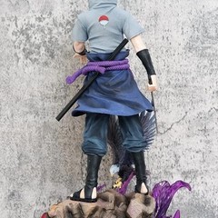 Hot 23cm Naruto Anime Figure Rikudousennin Mode‌ Uzumaki Naruto Uchiha Sasuke Ac