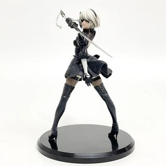 Hot 18CM Yorha 2B Series Anime Figure PVC Collectible Action NO BOX Model Doll