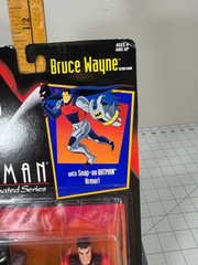 1992 Kenner Batman The Animated Series: Bruce Wayne Action Figure, Snap On Armor