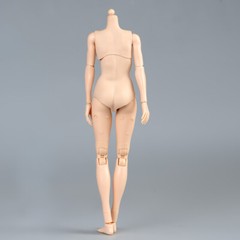 US SOTCK 1:6 Female Pale Skin Large Breast 12inch Flexible Figure Body Model Toy