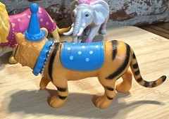 ANKYO Circus Zoo Animals Birthday Party Tiger Elephant Lion Cake Toppers