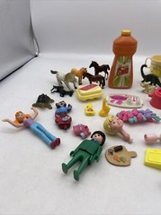 Vintage Toy Lot Mixed Toys Conditions Vary