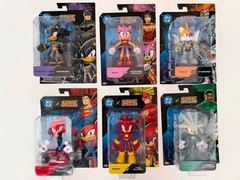DC SONIC The Hedgehog 5″ SHADOW * SONIC * AMY * SILVER * KNUCKLES * TAILS Jakks