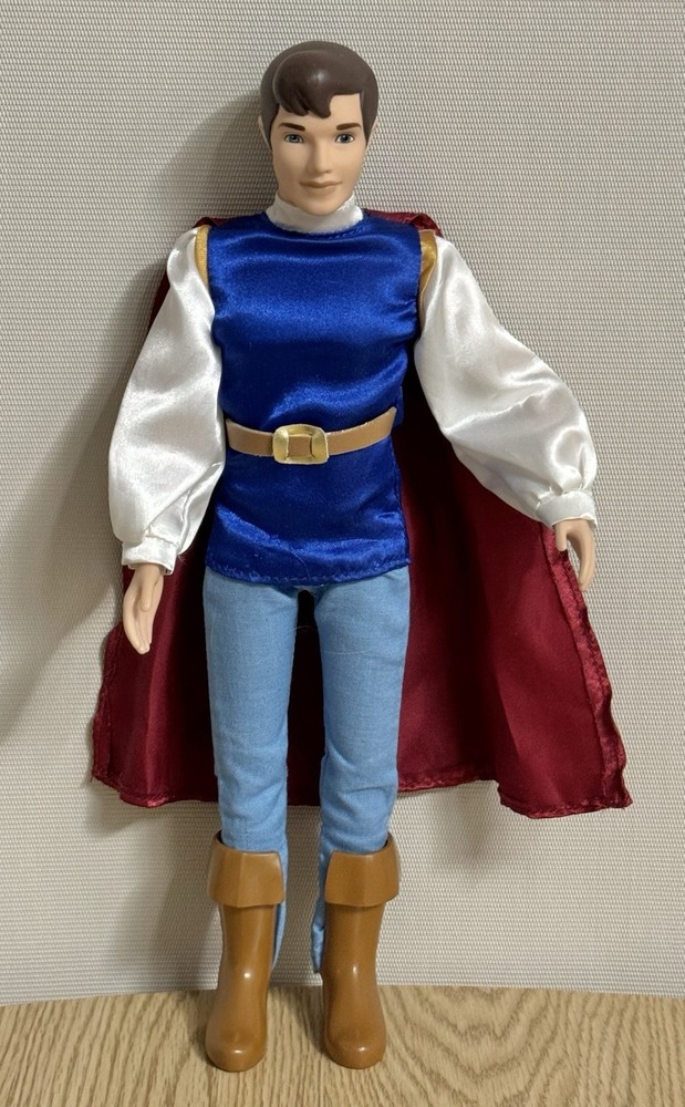 Very Rare Disney Store 12″ “The Prince” Doll from Snow White & The Seven Dwarves
