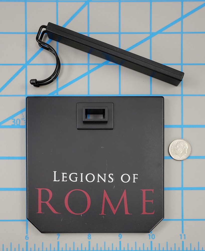Kaustic plastik legions of Rome stand for 1/6 scale action figures used