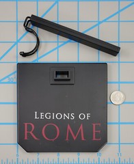 Kaustic plastik legions of Rome stand for 1/6 scale action figures used