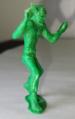 M.P.C. The Wolf Man Recast 60mm Movie Monster 1990s 2.5″ Figure Toy Figurine