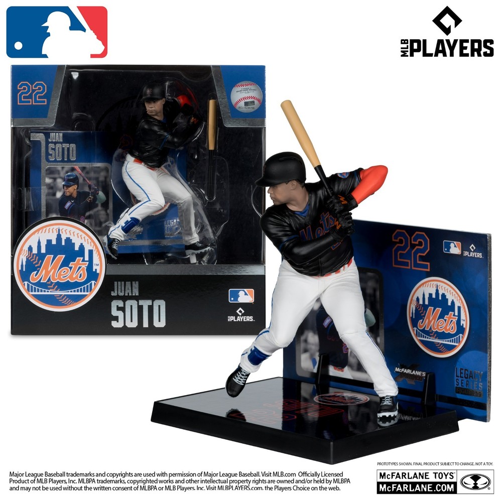 McFarlane MLB SportsPicks JUAN SOTO New York Mets 7″ Action Figure . InStock