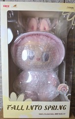 Pop Mart Mokoko Fall Into Spring Vinyl Plush Doll (Pop Land Exclusive) 38 cm
