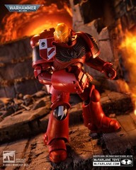 McFarlane Warhammer 40,000 Assault Intercessor Sergeant (Blood Angel) 7in Figure