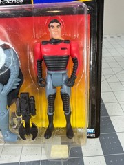 1992 Kenner Batman The Animated Series: Bruce Wayne Action Figure, Snap On Armor