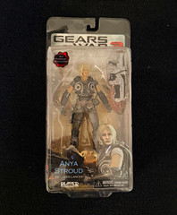 NECA Gears of War 3 Anya Stroud Action Figure w/ Lancer, Multicolor 17+