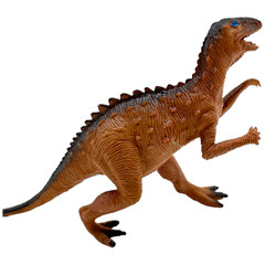 Vtg Lot of 9 Dinosaur Figure Toys T-Rex Brachiosaurus Triceratops Spinosaurs