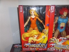 MEZCO THUNDERCATS MEGA SCALE 14 IN 5 FIGURES LION-O, PANTHRO, CHEETARA,TYGRA NEW