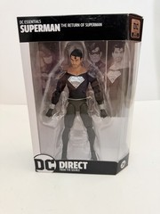 2023 DC Essentials – BLACK (SOLAR SUIT) SUPERMAN 7” return Of Superman
