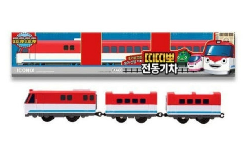 Titipo and Friends Electric Powered Train Series Eric Loco Mini Car Toy Roco