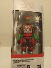 Hasbro Star Wars The Black Series Mandalorian Warrior Holiday Edition 2 Figures