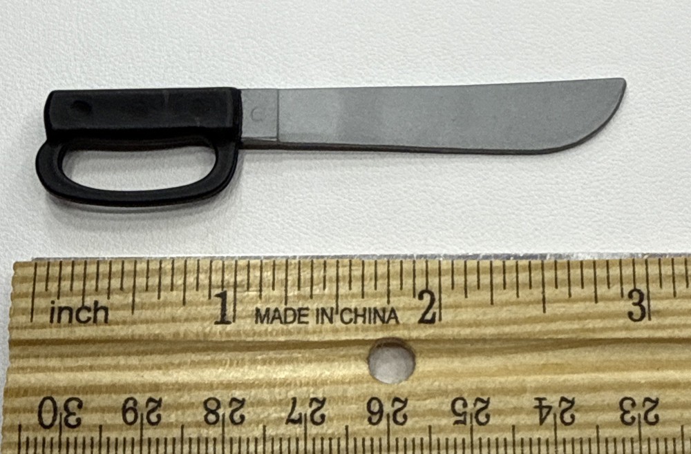 GI JOE 12”- Knife Black Silver 1/6 ScalenDragon 21st Century Power Team CL