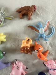Pokemon China Mini Figures Rattata Poliwhirl Arbok Mix Lot