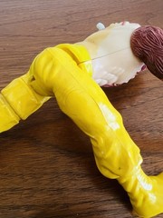 1985 SELECT NINJA ASSASSIN NINJA DEFENDERS WEREWOLF WOLFMAN LOOSE FIGURE WORKS
