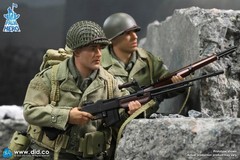 DID WWII US 2nd Ranger Battalion Private First Class Reiben 1/12 Action Figure