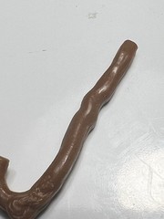 VINTAGE KENNER STAR WARS YODA 1980 LIGHT BROWN CANE GIMMER STICK ACCESSORY PART