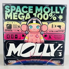 POP MART 100% Mega Space Molly Series 3 Blind Box Confirmed Figure Toy Doll