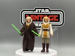 Vintage Custom Star Wars Figure Sasea Tiin Jedi Kenner Style 3.75”