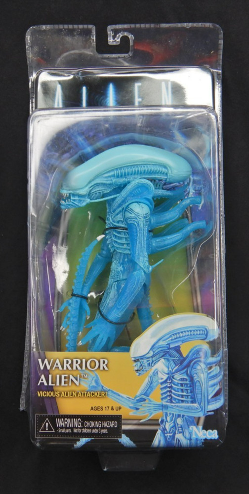 NECA Aliens 7″ Scale Series 11 Blue Warrior Action Figure TATTERED BOX