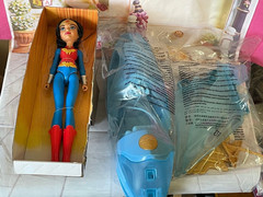 Wonder Woman w/Invisible Jet Plane Mattel. DC Superhero Girls JUST DEBOXED!