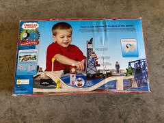 Learning Curve Wooden Thomas Train Down By The Docks Set! VGUC! Extras