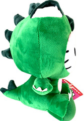 Hello Kitty Plush Toy Green Dragon 10 inches tall. Sanrio Official. NWT.