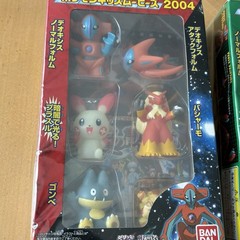 Pokemon Bandai Finger Puppets Destiny Deoxys Movie 2004 [Full Set A&B] Sealed
